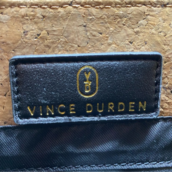 VINCE DURDEN Brown Cork Commuter Backpack Hand-Made Eco-Friendly Sustainable - Picture 11 of 13